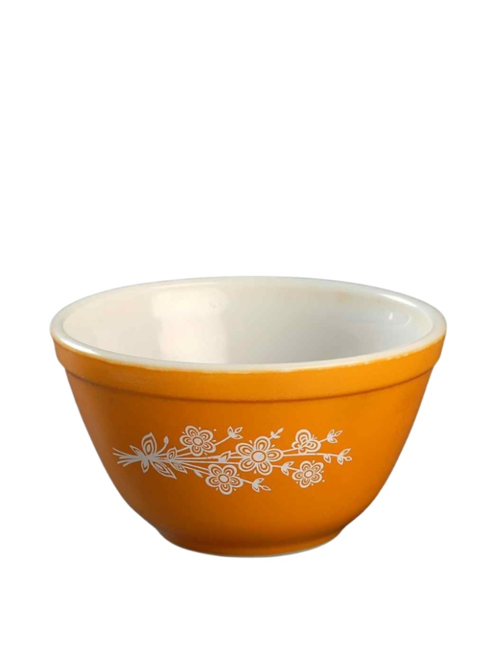 Vintage Pyrex Butterfly Gold #401 Mixing Bowl | 1½ Pint
